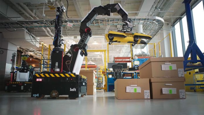 Boston Dynamics unveils new warehouse robot for more efficient operations.