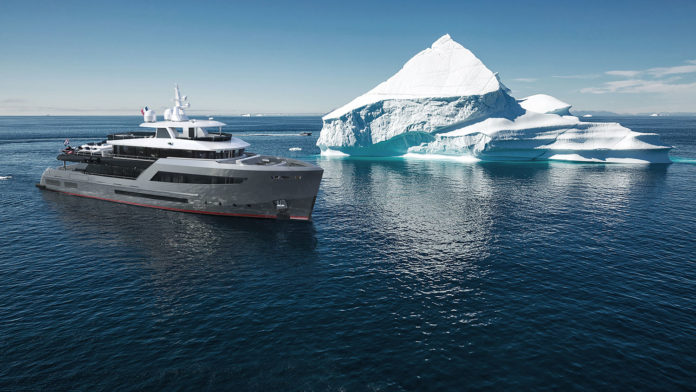 Bering Yachts builds its second tri-deck B145 explorer yacht.