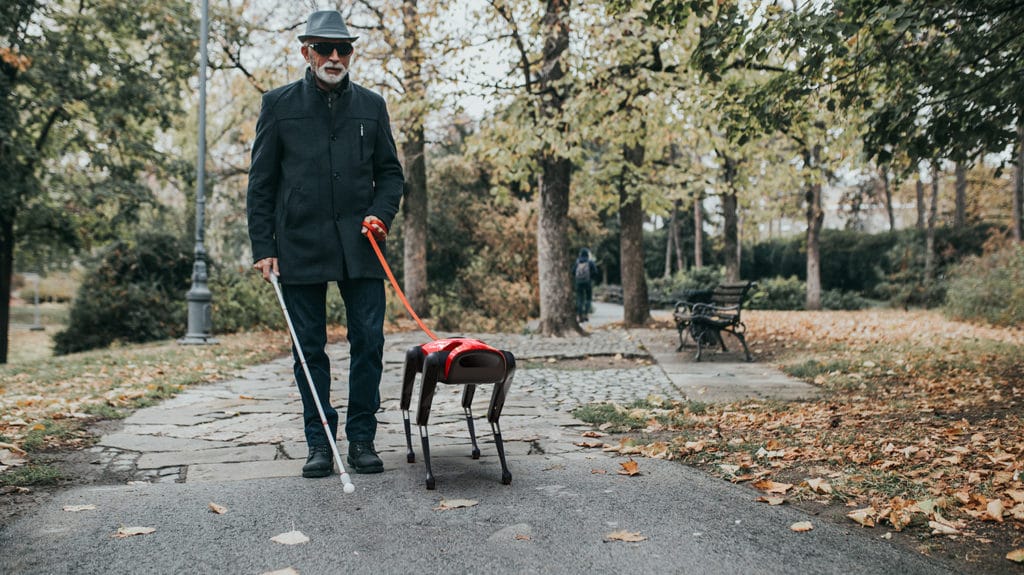 Engineers develop AlphaDog, the fastest robodog on the market.