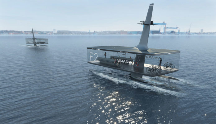 CAPTN Vaiaro is an autonomous electric ferry concept for ecological public transport