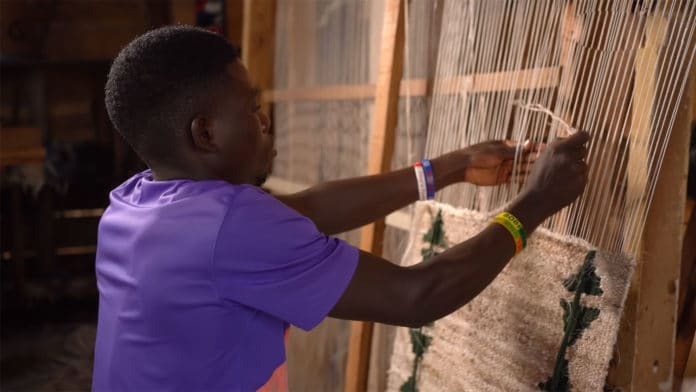 Ugandan startup transforms banana waste into textiles, carpets.