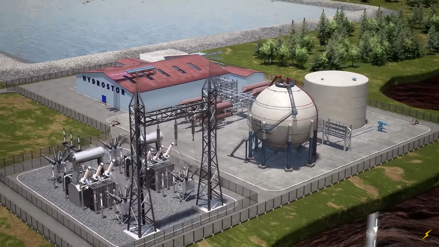 Hydrostor to build the largest compressed air energy storage system in California.