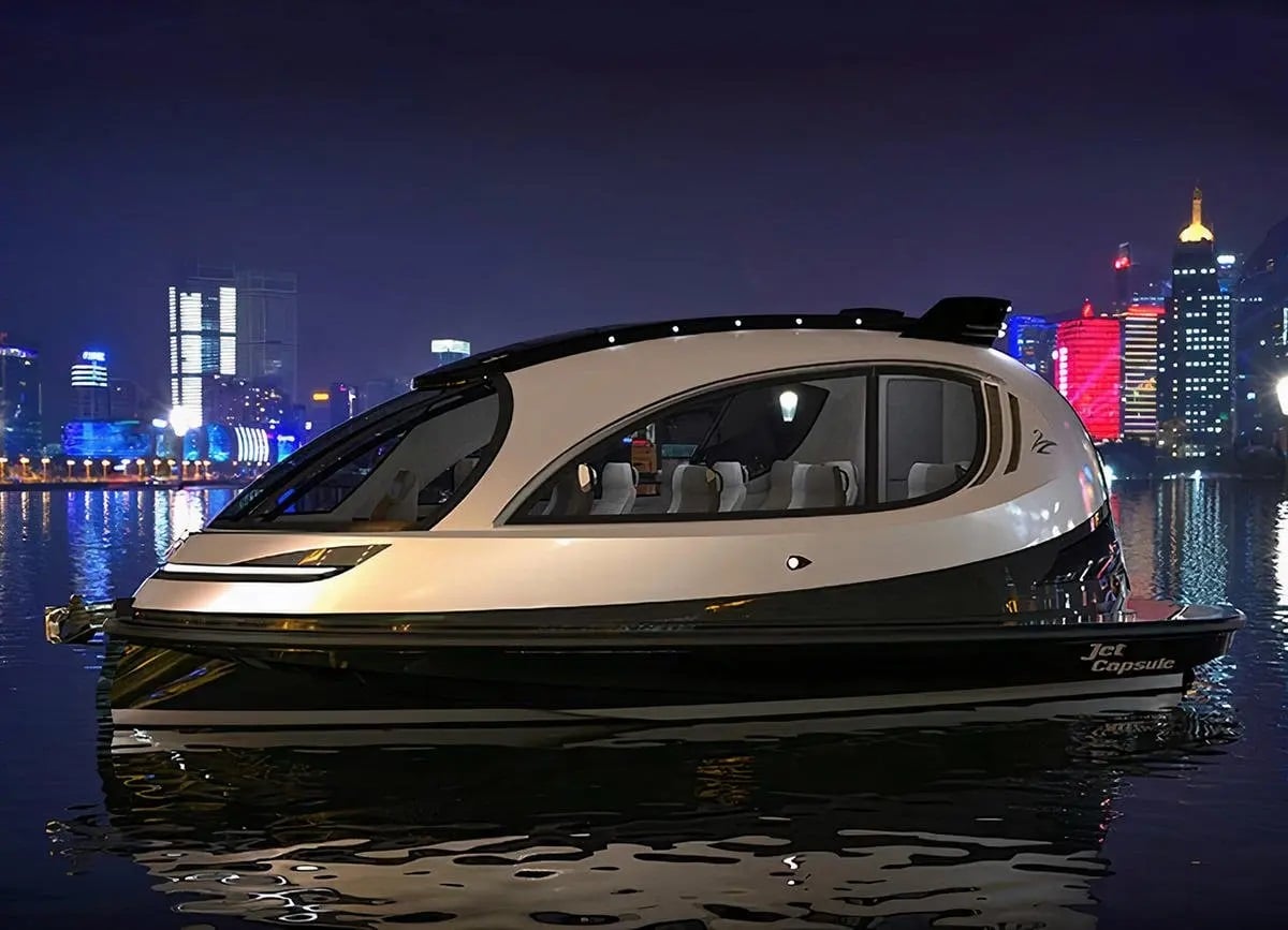 Lazzarini&#39;s new luxurious Jet Capsule is bigger and faster - Inceptive Mind