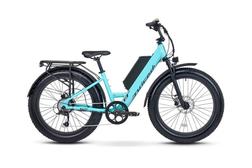 Juiced launches new RipCurrent S Step-Through fat-tire electric bike.