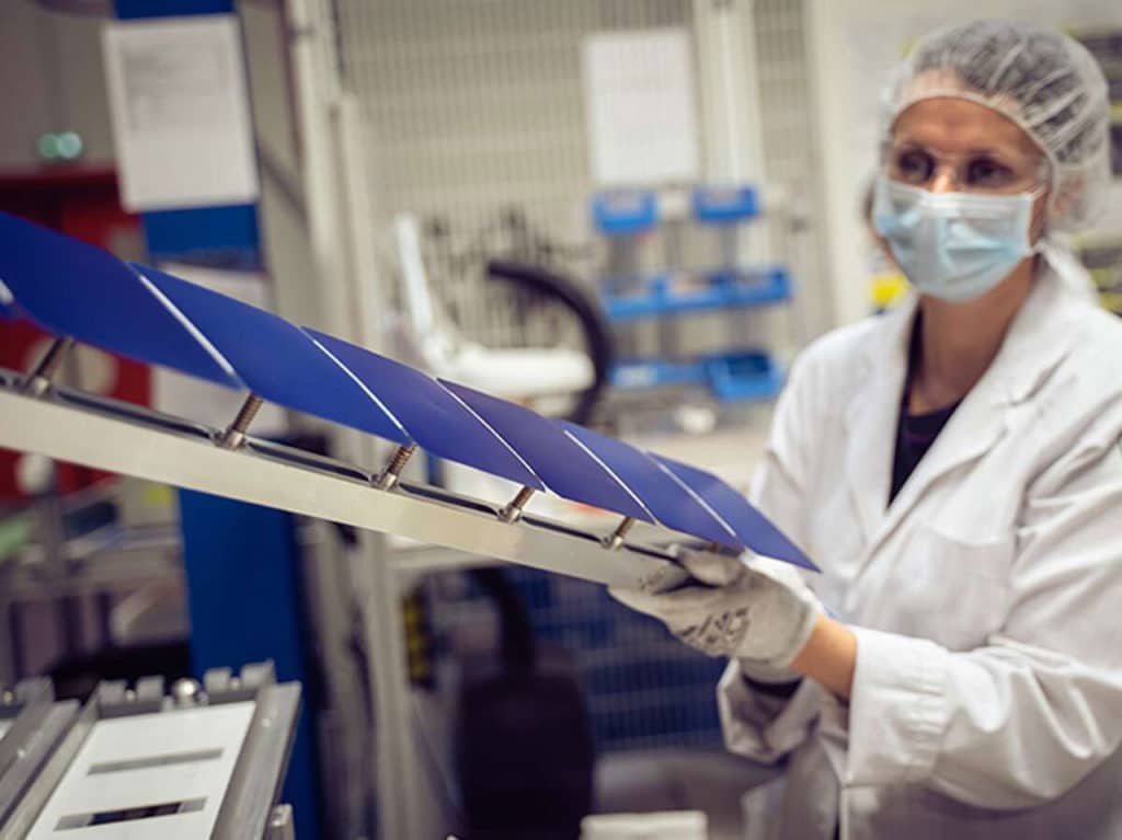 Maxeon's thin, frameless solar panels can be adhered directly to the roof.