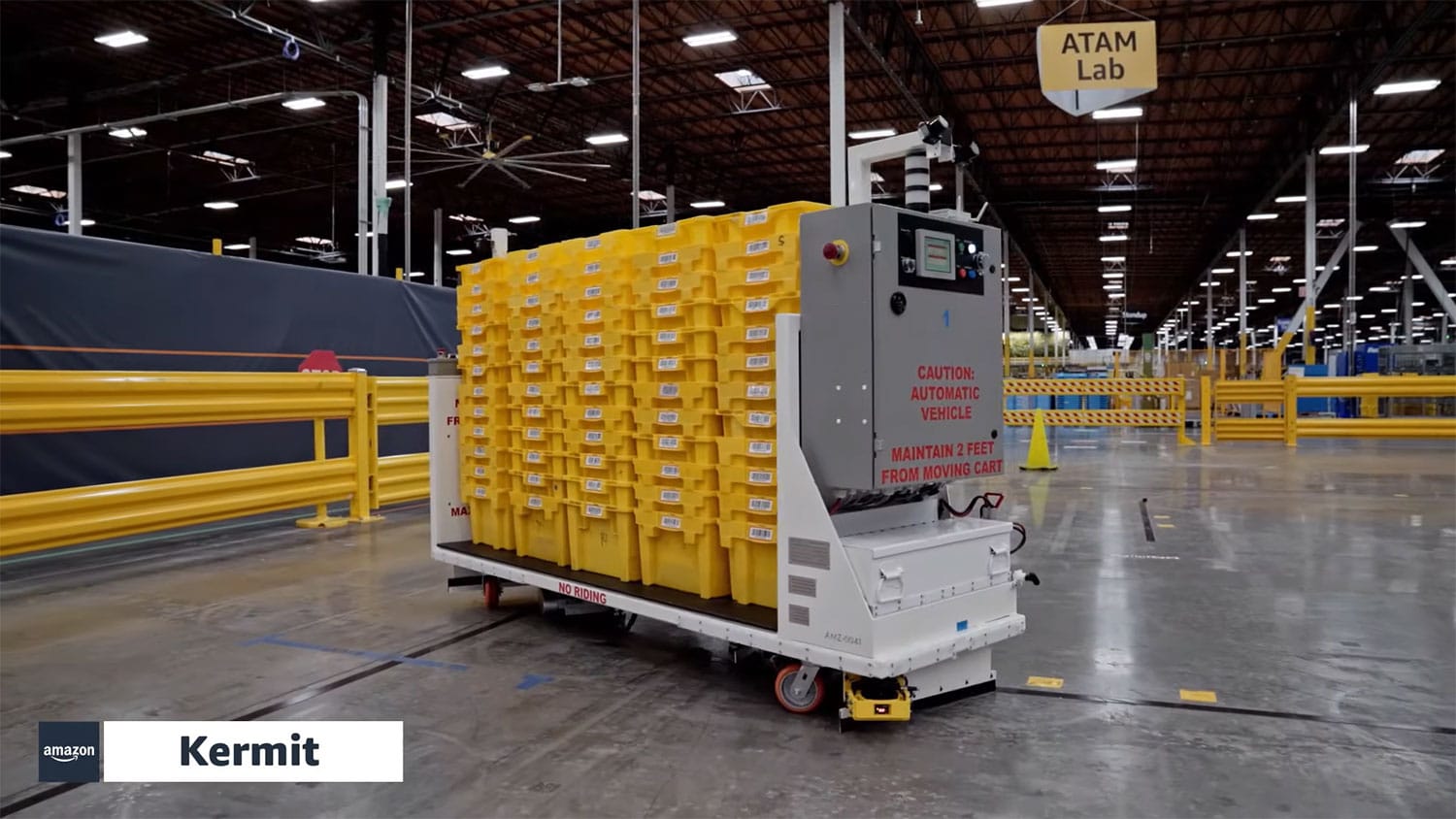 Amazon's new warehouse robots help make employees’ jobs safer