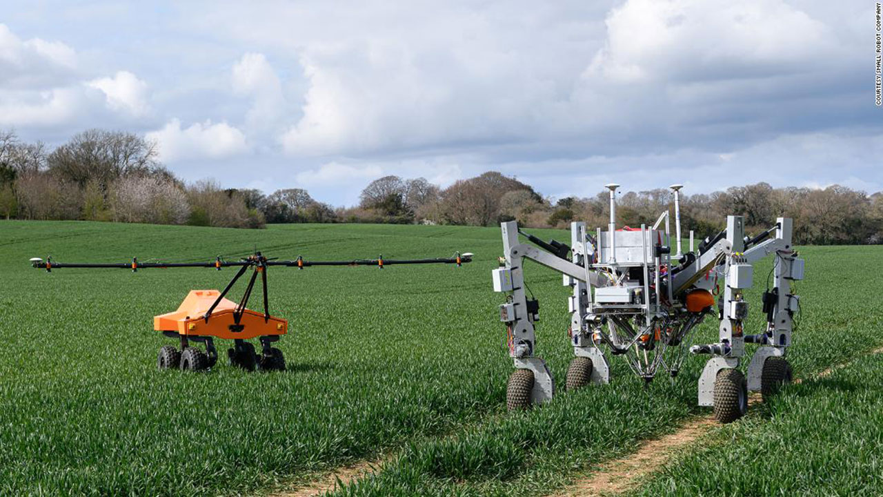 New agricultural robots kill electricity