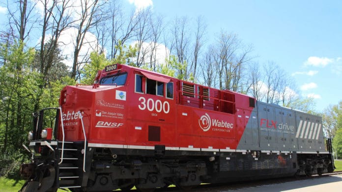 GM to supply batteries, hydrogen fuel cells for Wabtec freight locomotives.