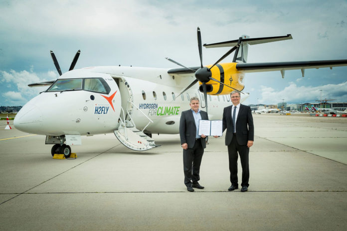 Deutsche Aircraft, H2Fly to develop 40-seat hydrogen-powered airliner
