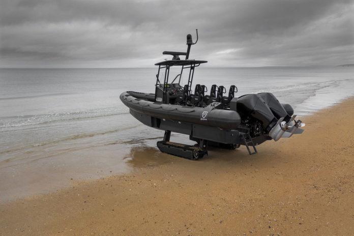 Iguana develops the fastest amphibious boat in the world.