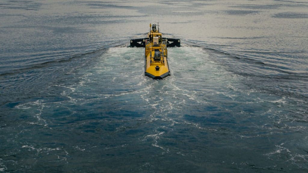 World’s most powerful tidal turbine starts exporting clean power to the grid.