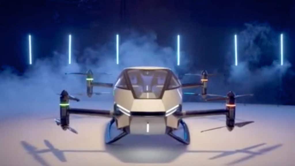 XPeng shows its X2 electric flying car with autonomous capabilities.