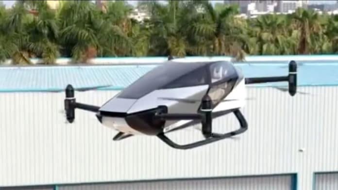 XPeng shows its X2 electric flying car with autonomous capabilities.