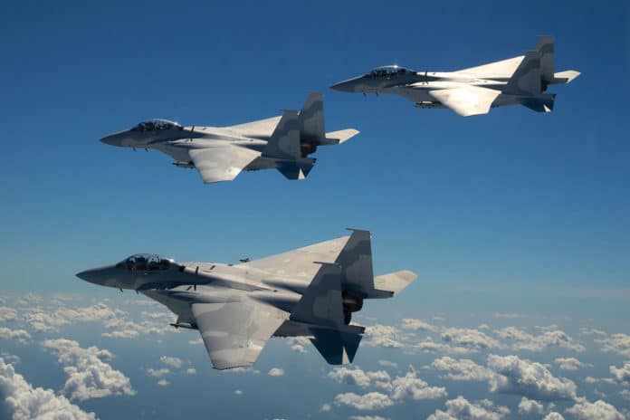 Boeing rolls out the most advanced version of F-15 fighter jet.