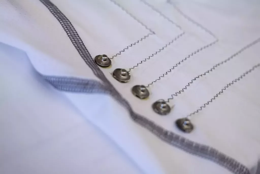 Carbon nanotube threads woven into an athletic shirt at Rice University were able to gather electrocardiogram and heart rate data that matched standard monitors and beat chest-strap monitors.