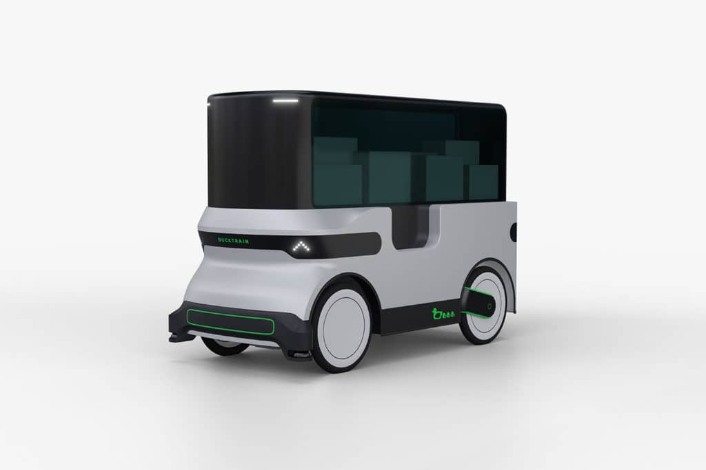 Trailerduck, a smart e-bike trailers for last mile deliveries