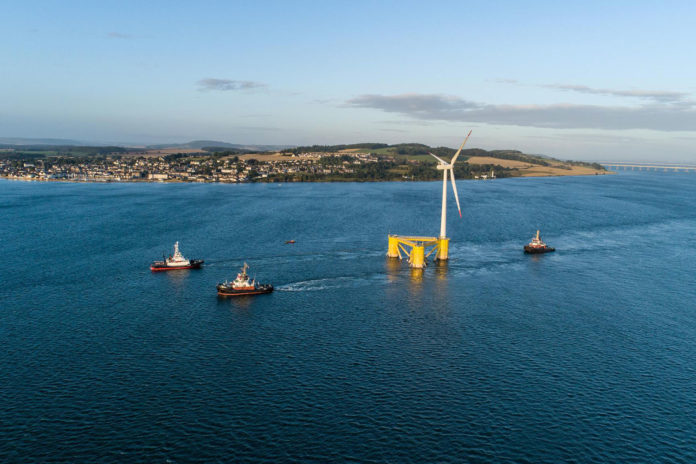 World’s largest floating offshore wind farm is now installed.