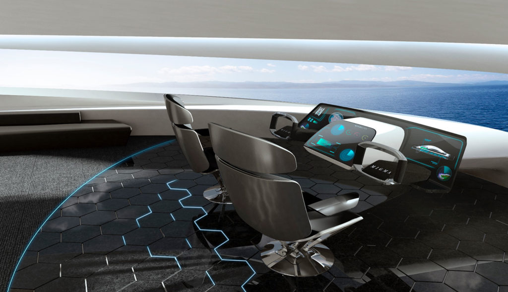 Every space has been thought to have 360degrees panoramic views.