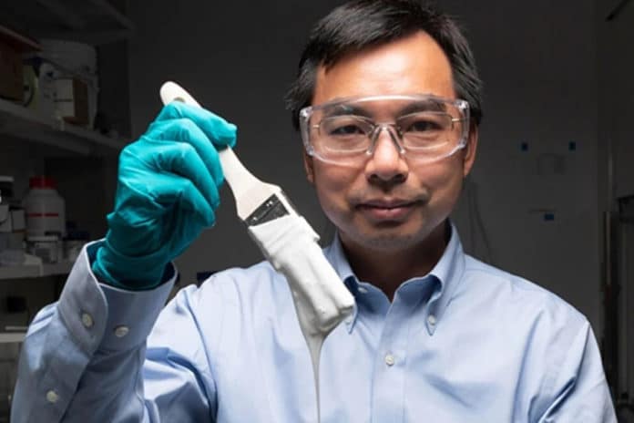 Xiulin Ruan, a Purdue University professor of mechanical engineering, and his students have created the whitest paint on record.