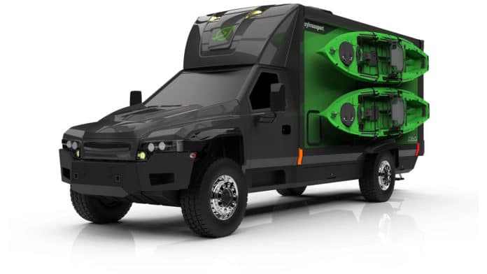 SylvanSport, Zeus join forces on 400-mile all-electric off-road motorhome.
