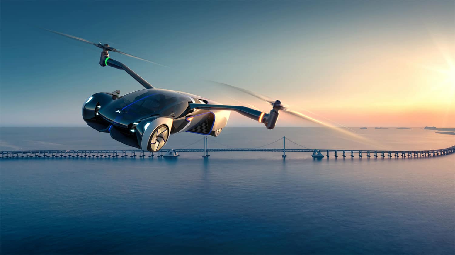 HT Aero Empresa de origen chino presenta un futurístico auto volador