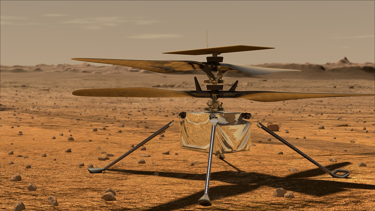 Ingenuity Mars Helicopter delayed its Flight 14 because of an anomaly.