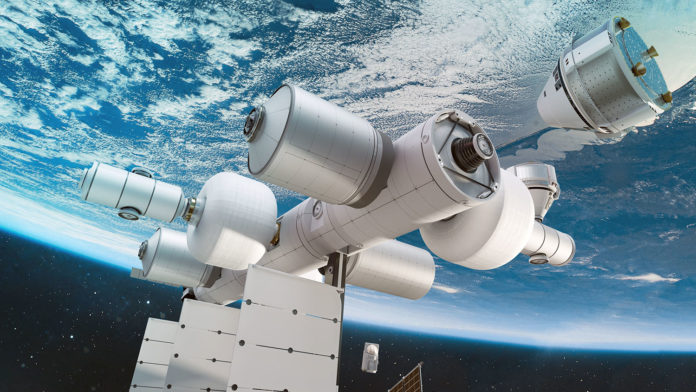 Blue Origin unveils plans for commercial 'business park' in space.