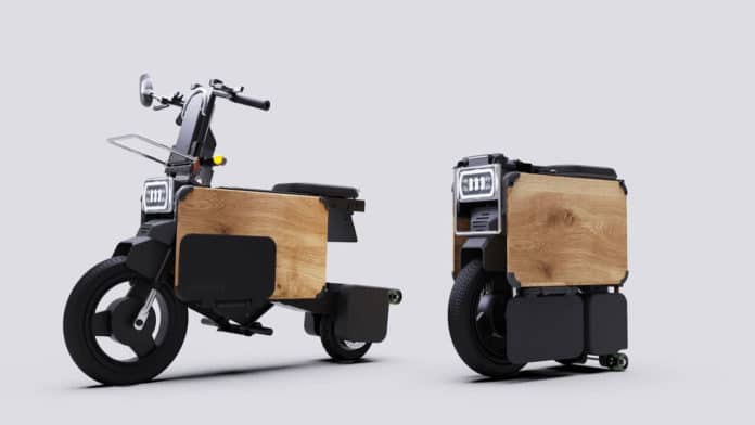 A folding bike with a portable power supply that makes your life enjoyable!
