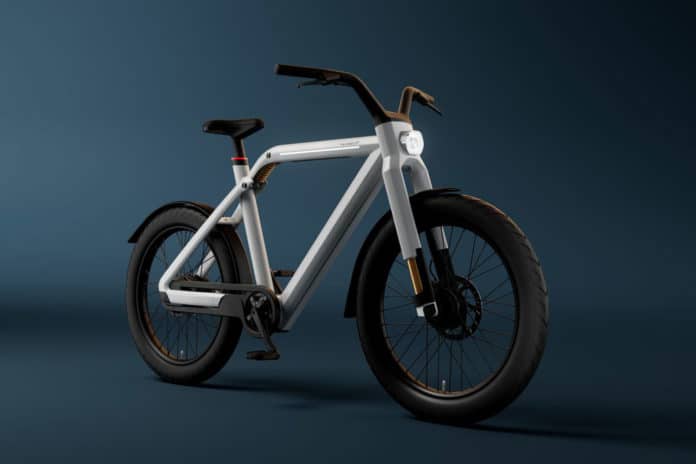 VanMoof's V is its fastest ever e-bike with the top speed of 50 km/h.