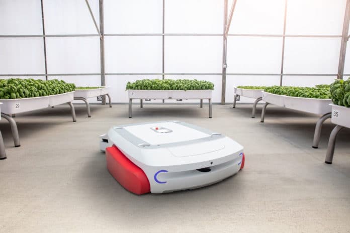 Iron Ox launched Grover, an autonomous farming robot for monitoring, harvesting indoor crops.