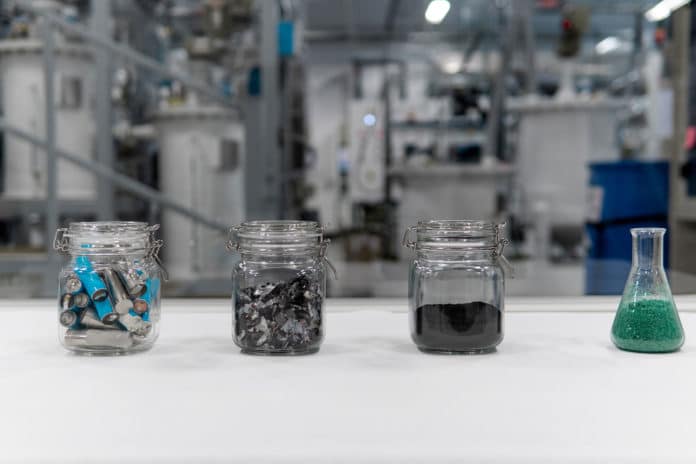 Northvolt produces first battery cell with 100% recycled nickel, manganese and cobalt.