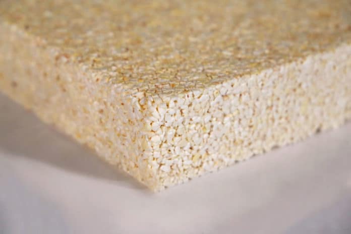 Popcorn could be an environmentally friendly, sustainable insulation.