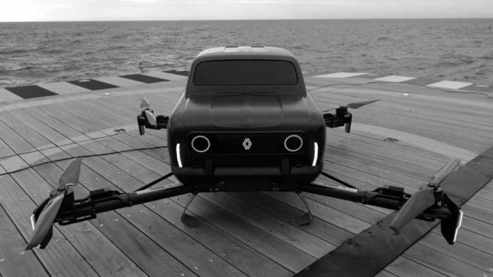 Renault unveils AIR4 flying showcar inspired by iconic Renault 4.