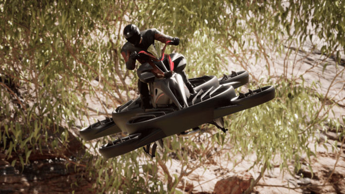 Xturismo Limited Edition hoverbike can fly for 40 minutes at up to 100km/h on a single charge.
