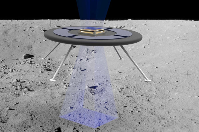 This illustration shows a concept image of rover.