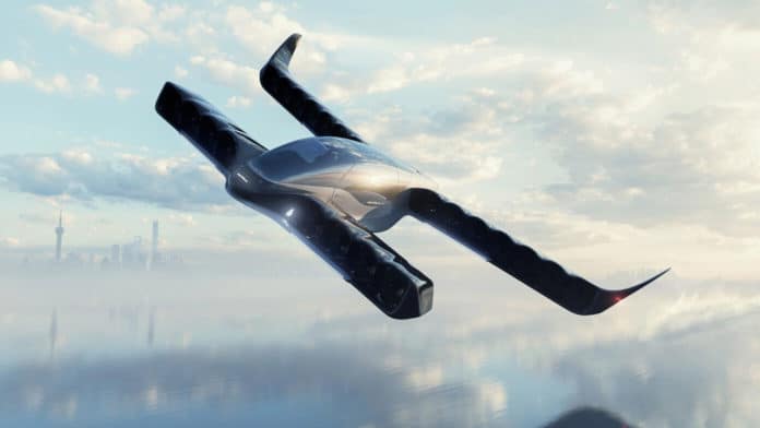 Pantuo Aviation’s sleek-looking flying taxi concept can reach speed of 300 km/h.