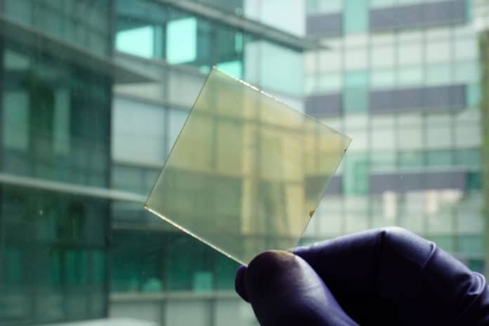 NTU Singapore scientists invent energy-saving glass that ‘selfadapts’ to heating and cooling demand.