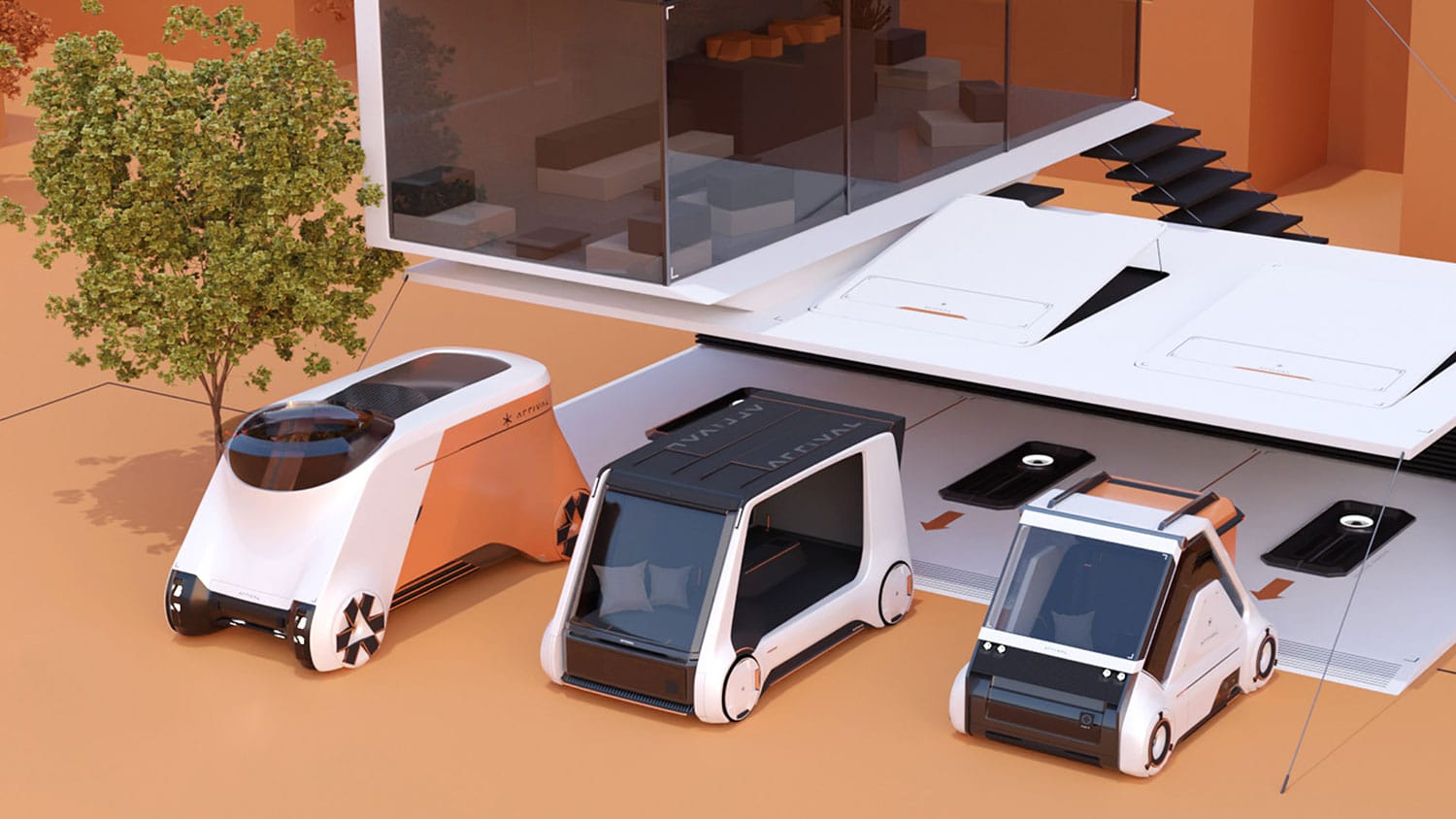 Transforming EV pods designed as a smart mobility solution.