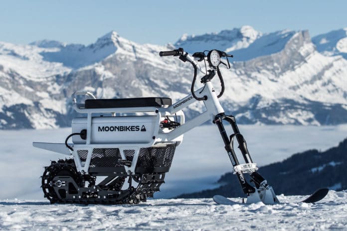 MoonBikes' ultra-light electric snowbikes launches in the U.S.