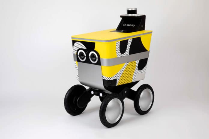 Serve Robotics’ sidewalk robot completed deliveries at Level 4 autonomy.