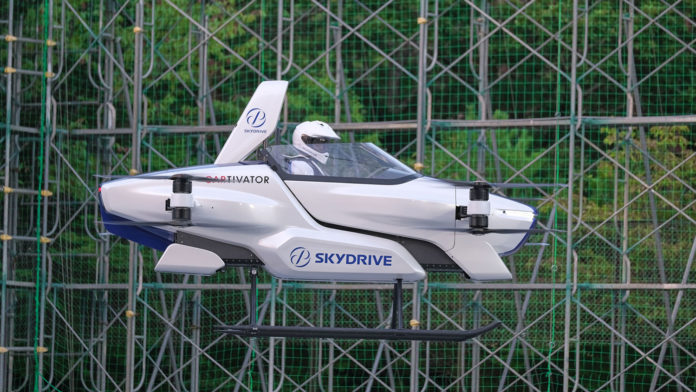 SkyDrive SD-03 flying car.