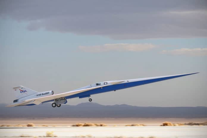 NASA will soon test its X-59 supersonic aircraft over select U.S. cities.