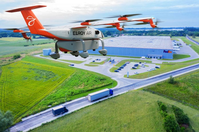 FedEx and Elroy Air work to launch test flights aimed at middle-mile delivery in 2023.