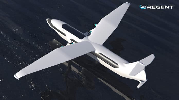 The REGENT Monarch, a 100-passenger next generation seaglider.
