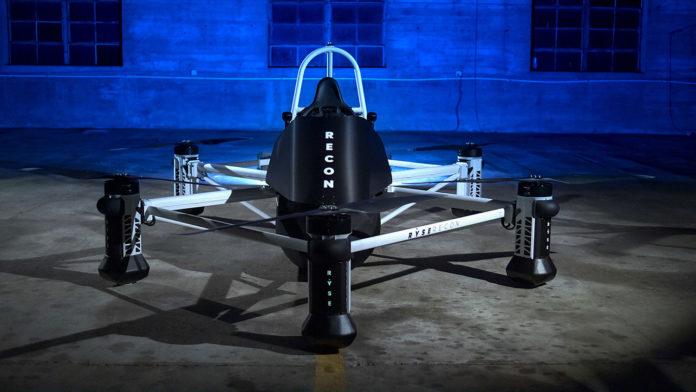 Ryse Recon personal eVTOL aircraft for advanced aerial mobility.