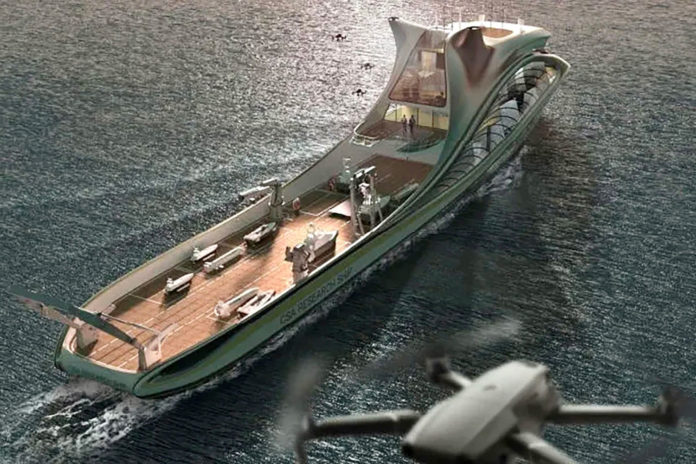 China launches world’s AI-powered first seaborne drone carrier.