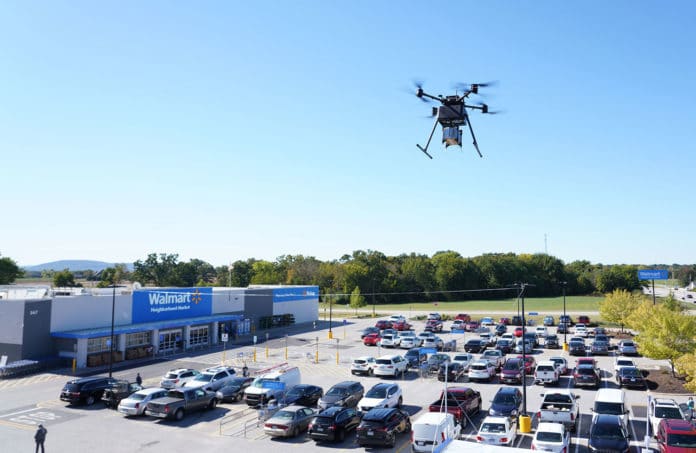 Walmart expands its drone deliveries to reach 4 million U.S. households.