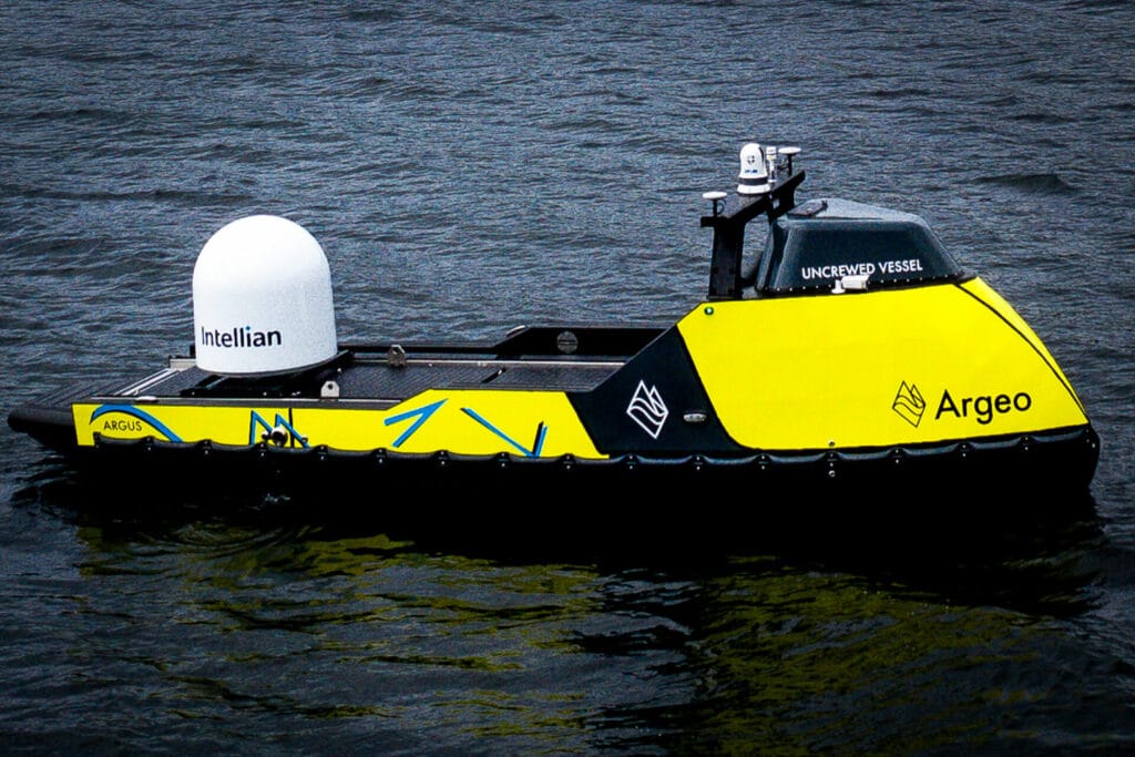 The USV will do advanced mapping and inspection services using robotics and autonomous ocean space technology.