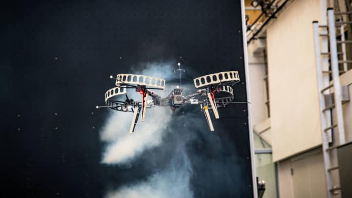 Caltech's Neural-Fly teaches drones to survive extreme wind.