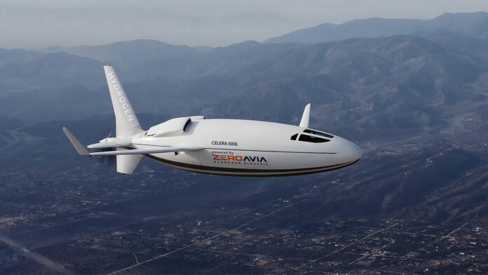 Otto’s ultra-efficient passenger aircraft gets hydrogen powertrain.